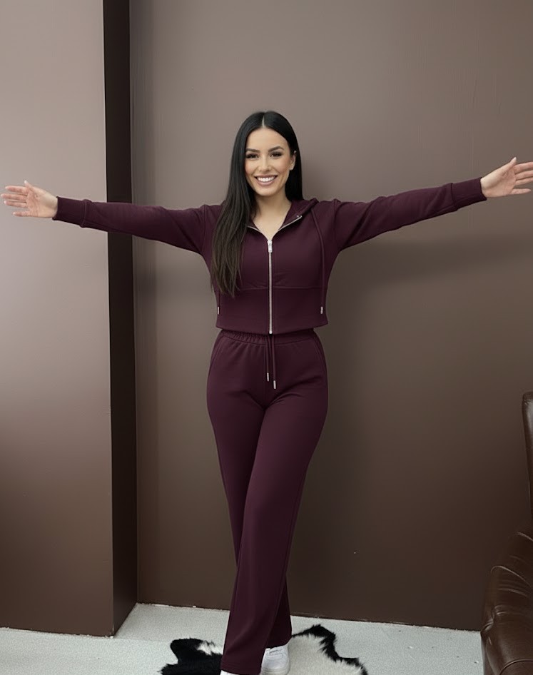 Kadın 2’li Kapüşonlu Takım - Görsel 4