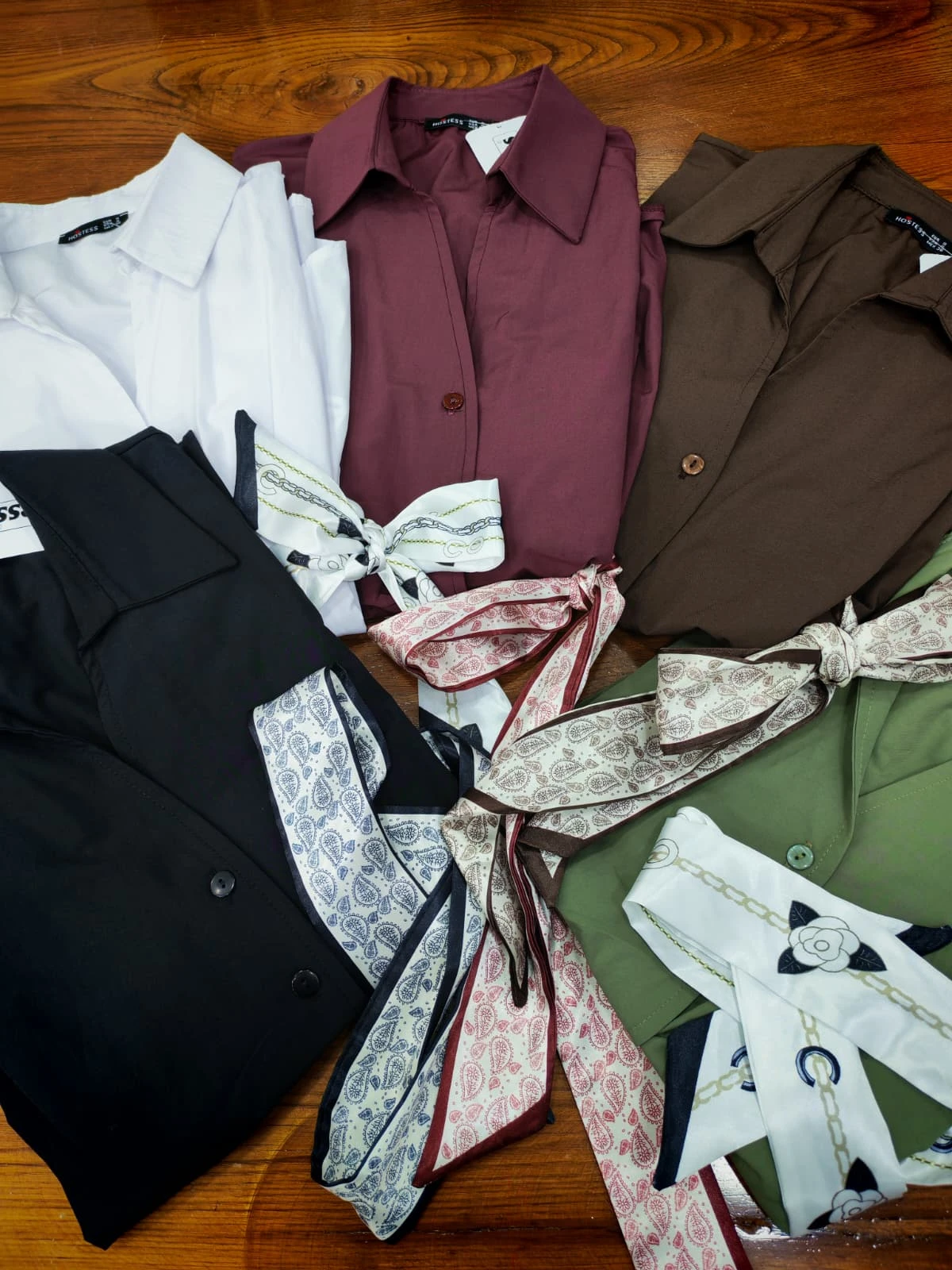 YANDAN BAĞLAMALI GÖMLEK