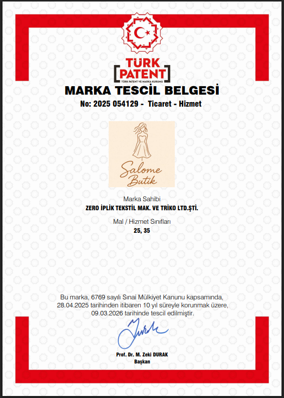 Marka Tescil Belgesi